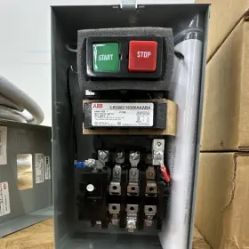 Cr306c10300aaaba Abb Combination Starter Nema 1 120v 1no/1nc Auxiliary