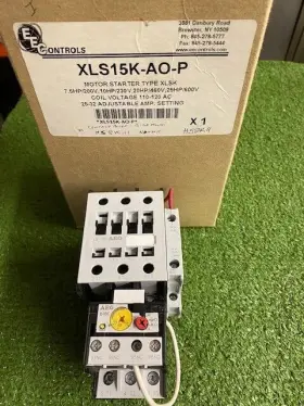 Xls15k-ao-p Aeg Motor Starter 110-120 Vac 25-32a 10 Hp 230v 20hp 460v B18k Ol
