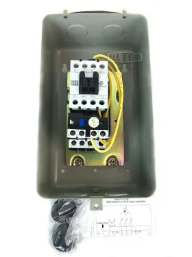 5-3-460-ms-p11a All Tool Depot Shihlin Magnetic Motor Starter 5hp 3rd Phase 460v 11amp Ms-p11