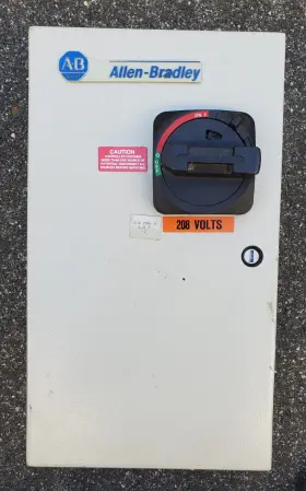 112c09acdxxx Allen-bradley Combination Starter Contactor Fusible Disconnect