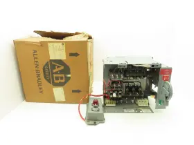 2112b-babd-3-4r-24r-39-98 Allen Bradley 2112b-babd Fusible Combination Motor Starter Size 1 Mcc Bucket