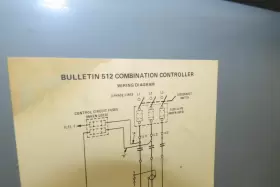 512-dab-26 Allen Bradley 509-djb Combination Motor Starter Sz 3 Nema 50hp 480v Fused #2