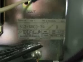 512-bdcd-24 Allen-bradley Ser.d Combination Starter Motor Control #3 512-bdcd-24 Allen-bradley Ser.d Combination Starter Motor Control #3
