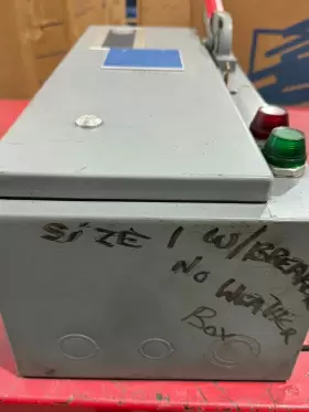 513-bab-6p-40 Allen-bradley Used Size 1 Combination Starter With 15amp Breaker #2 513-bab-6p-40 Allen-bradley Used Size 1 Combination Starter With 15amp Breaker #2