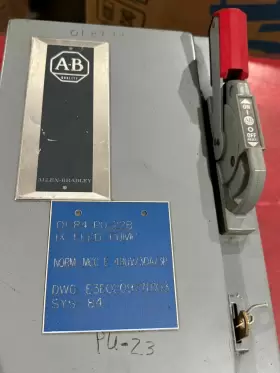 513-bab-6p-40 Allen-bradley Used Size 1 Combination Starter With 15amp Breaker #3 513-bab-6p-40 Allen-bradley Used Size 1 Combination Starter With 15amp Breaker #3
