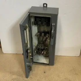 712-ajb249 Allen-bradley Combination Size Fusible Motor Starter 120v Coil #2