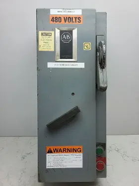 712-ajcd24 Allen Bradley Size Combination Starter Series N Type 12 #3