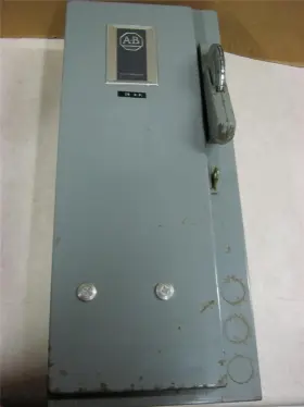 712-bab24 Allen Bradley Combination Starter With Fused Disconnect Size 1