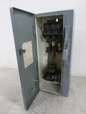 712-bac24i Allen Bradley 712-bac24 Size 1 Starter 30a 600v Fusisble Combination Combo Box #3