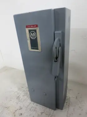 712-bac24i Allen Bradley 712-bac24 Size 1 Starter 30a 600v Fusisble Combination Combo Box