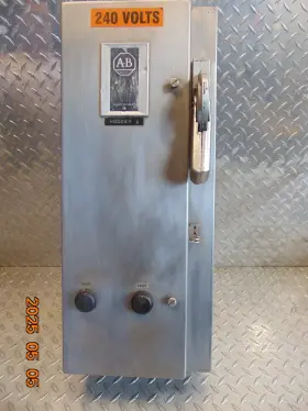 712-bcb24 Allen Bradley Series N Combination Starter Stainless Steel Enclosure