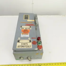 712-cacd25 Allen Bradley Size 2 Combination Motor Starter 10-25hp Bad Hinge