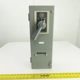 712aaa43-103 Allen Bradley Ser K Nema Size Combination Starter 2-5hp With Disc