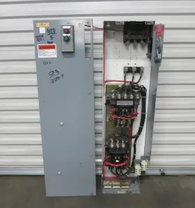 Allen Bradley 721749604822 2100 Size 3 2 Speed Reversing Starter 100a Fusible 52 Inch Mcc Bucket