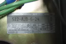 512-ajb-6-24 Allen Bradley 8502 9065 Td2.6 Combination Motor Starter Dual Contactors 600v 3ph #2