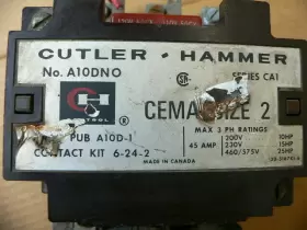 A10dno Cutler-hammer Size 2 Contactor #3
