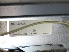 A30cd0 Cutler Hammer Combination Motor Starter 10hp 480v 3ph Size 1 Fused #2