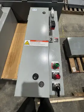 An19dno Cutler Hammer Eaton Size 1 Combination Motor Starter Fusible Fused 120v Coil