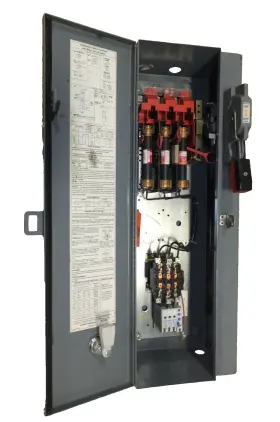 An30bga0 Cutler-hammer Size 1 480 V Fused Nema 3r 120 Coil Combo Starter #44
