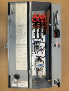 Ecn1801ehb Cutler-hammer Size 240 V Fused Hand Off Auto Nema 1 Combo Starter #31
