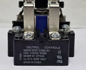 21080-84 Deltrol Controls 900qr Dpdt P/n Power Relay 50amp