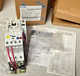 An19bn0c5e020 Eaton New Nema Starter Fvnr Size 440/480v Coil With Overload 4-20a #2