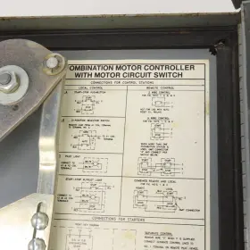 C400lg Eaton Nema Size 1 Combination Motor Controller 27 Amp With Disconnect #3