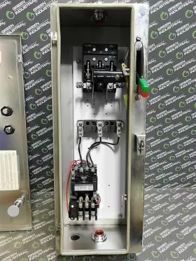 Cr308b4 Eaton Daa Used General Electric Daaa Fused Combination Starter 600v 5hp 18a Nema0 #3 Cr308b4 Eaton Daa Used General Electric Daaa Fused Combination Starter 600v 5hp 18a Nema0 #3