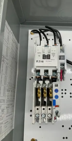 Ech1601aaa Eaton New Combination Fvnr Starter Disconnect 18a Sz0 120v Coil 60hz #3