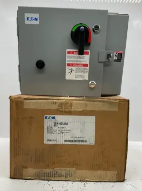 Ech1601aaa Eaton New Combination Fvnr Starter Disconnect 18a Sz0 120v Coil 60hz