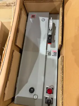 Eaton Ecn11821cje New Size 2 Fused 120v Coil 3 Phase Combination Motor Starter