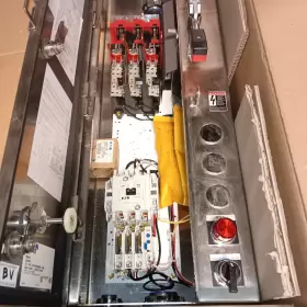 Ecn1604ajb Eaton New Size 1 Combination Motor Starter Ss 4x Fusible 27a An16dn0 #2 Ecn1604ajb Eaton New Size 1 Combination Motor Starter Ss 4x Fusible 27a An16dn0 #2
