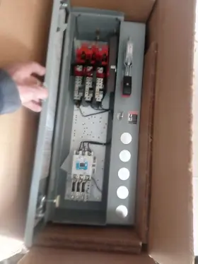 Ecn1612aaa Eaton P/n Combo Starter With Disconnect Nema Size 1 Coil Volt 120v 3r #3