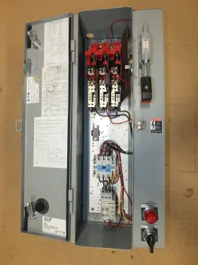 Ecn1811ejb Eaton Size 240 V Fused Hand Off Auto Nema 1 Combo Starter #30