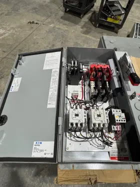 Ecn1818cac Eaton Size 1 Combination Motor Starter 120 Coil 3 Phase Stainless Steel Reversing