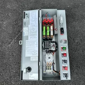 Ecn1821cde Eaton Cutler Hammer Fusible Combination Starter New Cpt St/sp #2 Ecn1821cde Eaton Cutler Hammer Fusible Combination Starter New Cpt St/sp #2