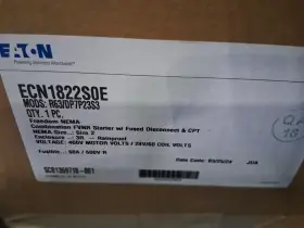 Ecn1822soe Eaton Combination Motor Starter Size Neam 2