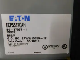 Ecp5542cah Eaton Nsb Combination Starters 3r 150a 480v Ea