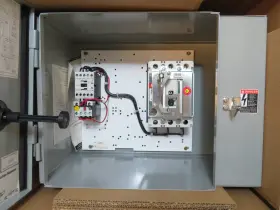 Ecx25b1aac Eaton New Combination Starter Breaker Fvnr 7 Amp Nib Cutler Size 1