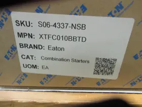 Xtfc010bbtd Eaton Combination Starter 3 Pole 6.3-10a 24-27 Vdc Coil -s7-new-b #2