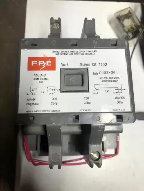 Cu33-26 Fpe 4102 Motor Starter Size 3 90 Amps Mod C