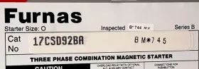 17csd92ba Furnas Starter #2