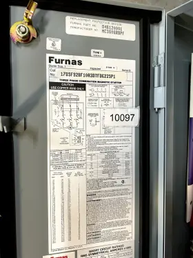 17dsf92bf10a3dtfdg22sp1 Furnas 17dsf92bf10a3dtfd Three Phase Combination Magnetic Starter Series B