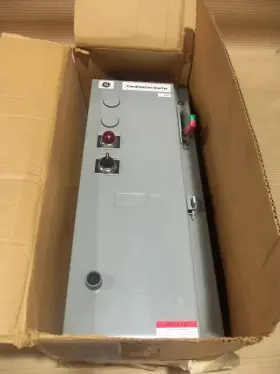 Ge 308ct981a1nal1a New Abb Size 1 Combination Motor Starter 120v Coil 3 Phase Non Fusible Type
