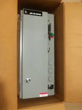 Ge 408b1s81a1aalaa New Size Combination Motor Starter 24v Coil 3 Phase Non-fusible Nema 1
