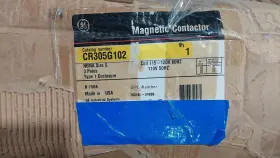 Cr305g102 Ge Cr305g1 Cr305g10 270a 600v 3p 300-line Contactor Nema Size 5 #3