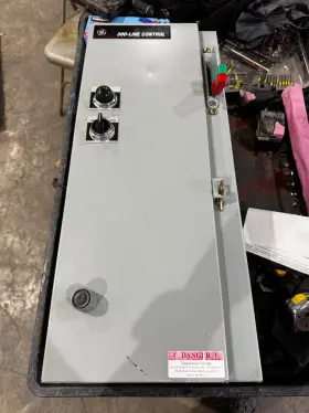 Cr308bt98ha1nalka Ge Size Combination Motor Starter 120v Coil 3 Phase Nema 1 Fusible Fused