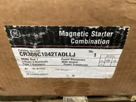 Cr308c1042tadllj Ge General Electric 300 Line Control Magnetic Starter Combination #175jmfml Si