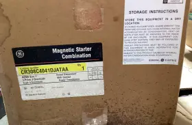 Cr308c4041djataa Ge General Electric Magnetic Starter Combination 3-pole