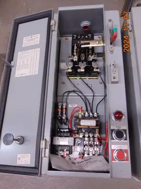 Cr308c6822pabtjj Ge New 300 Line Control Combo Motor Starter Size 1 27a #3